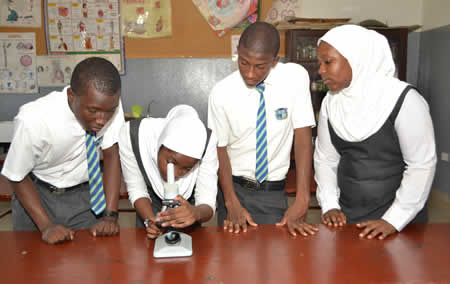 biology laboratory