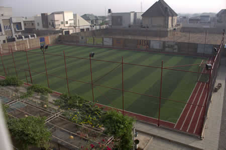 football pitch
